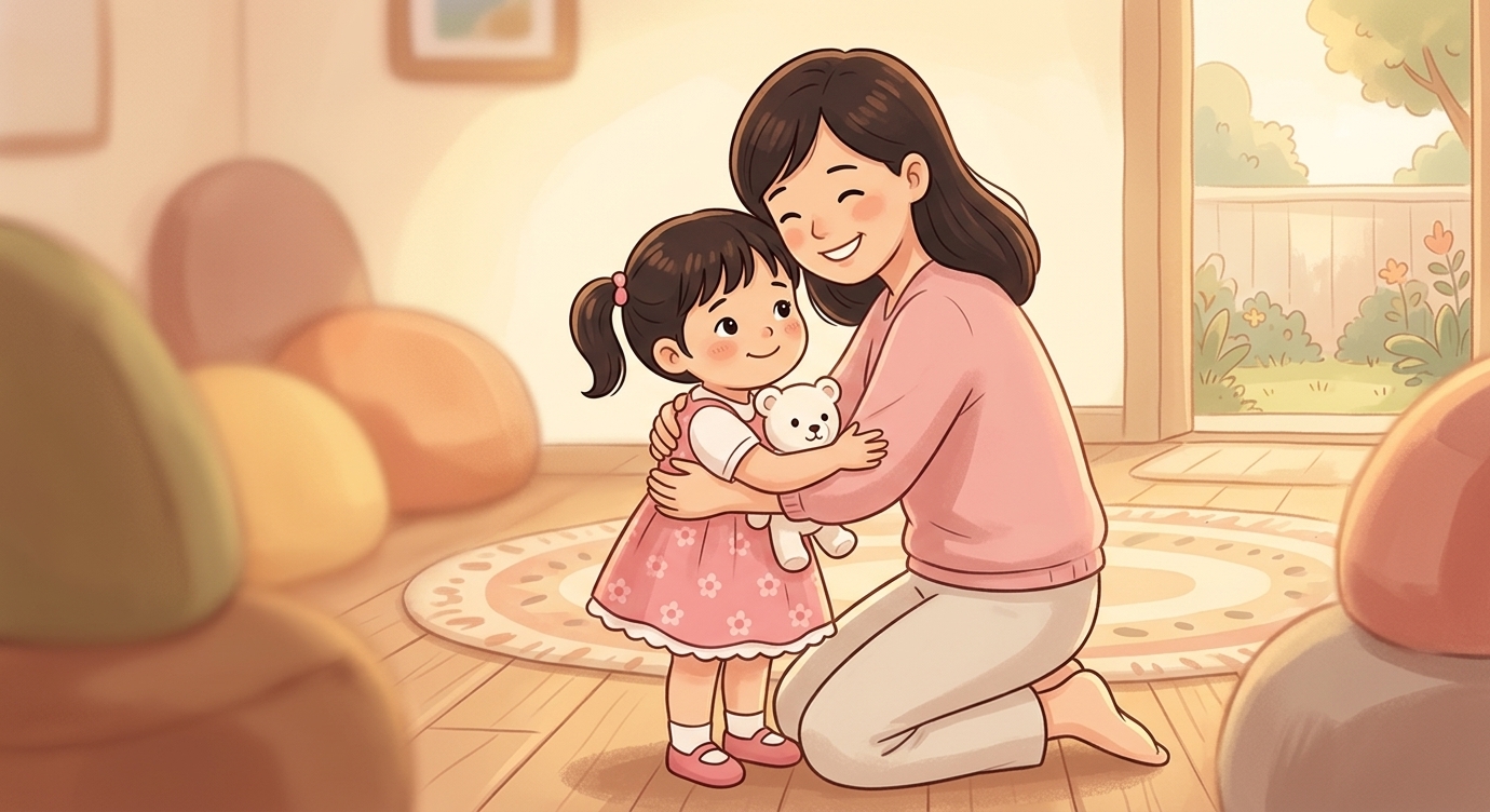 Mẹ ngồi xuống, ôm Na thật ấm. 'Con yêu, mẹ hứa chiều nay mẹ sẽ đón con nhé.' Mẹ luôn quay…